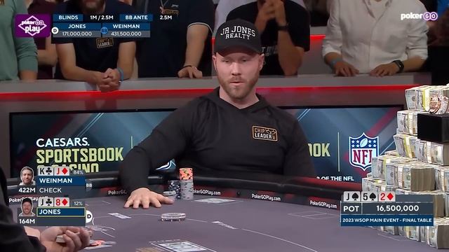 WSOP Main Event 2023 Final Table Extended Highlights [3 Players To Champion!]