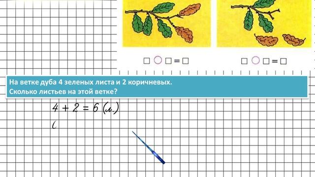 Страница 93 Задание 4 – Математика 1 класс (Моро) Часть 1 смотреть онлайн
