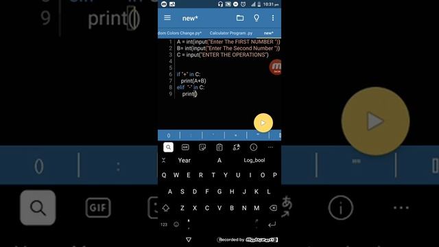 Python Calculator App Project With Pydroid3 смотреть онлайн