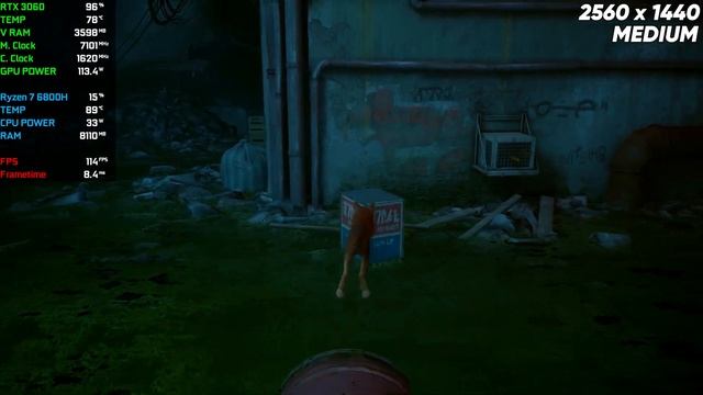 Stray | Asus TUF A15 2022 | RTX 3060 Laptop + Ryzen 7 6800H | 1440p All Settings смотреть онлайн