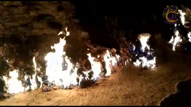 Место силы Янардаг Азейбарджан Природный вечный огонь смотреть онлайн