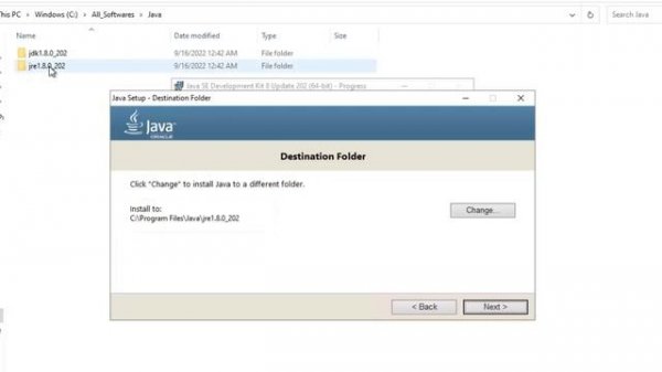 How to install Java 8 in Windows 10