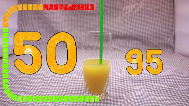 100 Second Timer Orange Juice 🍊 Countdown смотреть онлайн