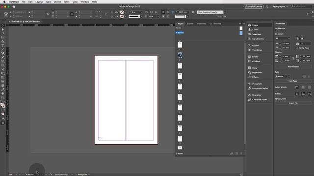 How to use Master Pages or Parent Pages in Adobe InDesign смотреть онлайн
