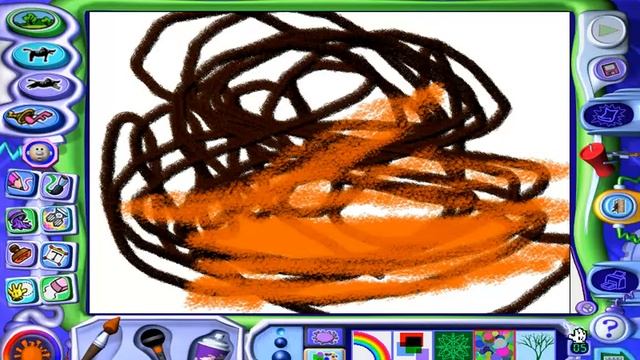Kid pix deluxe 3 - gameplay (Windows 10) смотреть онлайн