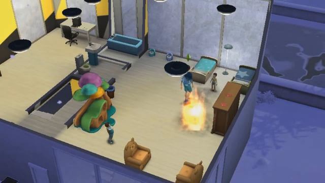 пожар в симс 4 смотреть онлайн