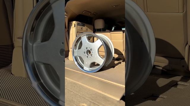 Диски моноблок от MERCEDES после покраски смотреть онлайн