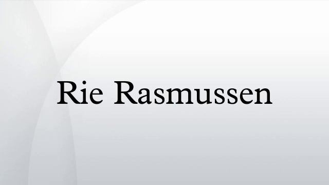 Rie Rasmussen смотреть онлайн