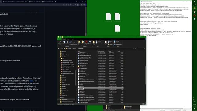 Neverwinter Nights In Baldur's Gate Mod Installation Guide And Extras | NWNForBG | Links Below смотреть онлайн