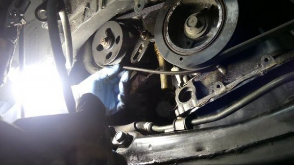 2001 lexus rx300 power steering pump removal
