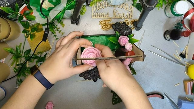 Новая композиция из мыла ручной работы в кашпо ящик с ручкой смотреть онлайн