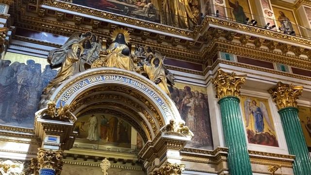 Исаакиевский собор, Исаакиевский собор экскурсия в Санкт-Петербурге, колоннада смотреть онлайн