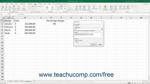 Excel 2019 & 365 Tutorial Using Scenario Manager Microsoft Training смотреть онлайн