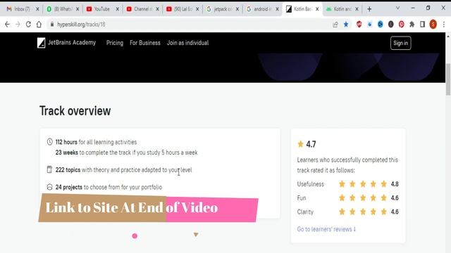 Best Website to Learn Kotlin Programming Build 24 Projects смотреть онлайн