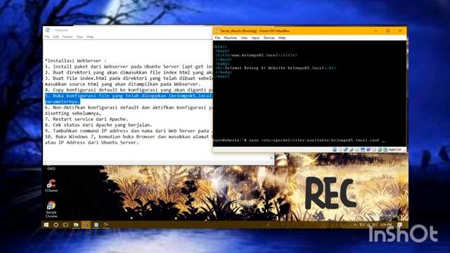 Cara menginstall web server pada ubuntu смотреть онлайн