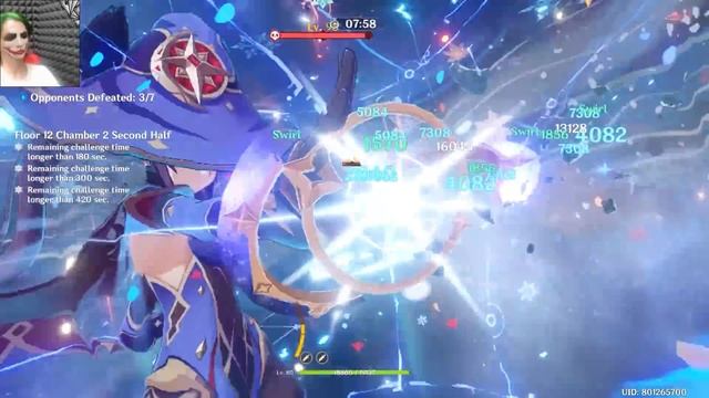 NEW Spiral Abyss 3.6 Floor 12 (9 Stars) | C0 RAIDEN NATIONAL | C0 AYAKA FREEZE смотреть онлайн