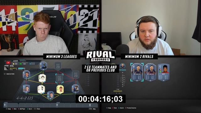 INCREDIBLE BRAND NEW SQUAD BUILDING SERIES!! RIVAL SQUADS! - FIFA 20 ULTIMATE TEAM смотреть онлайн