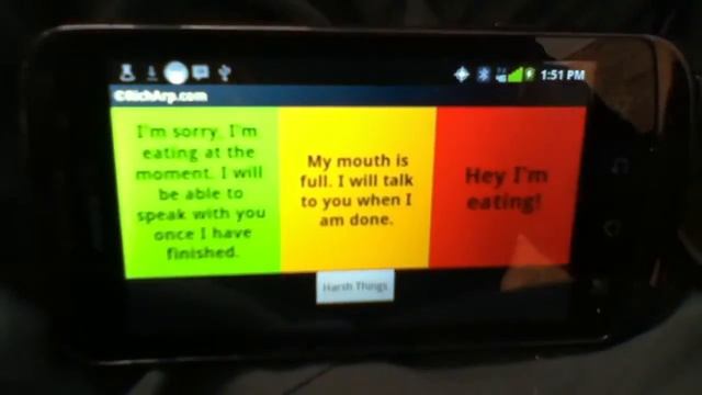 "Stop Bothering Me, I'm Eating" app for Android OS, smart p смотреть онлайн