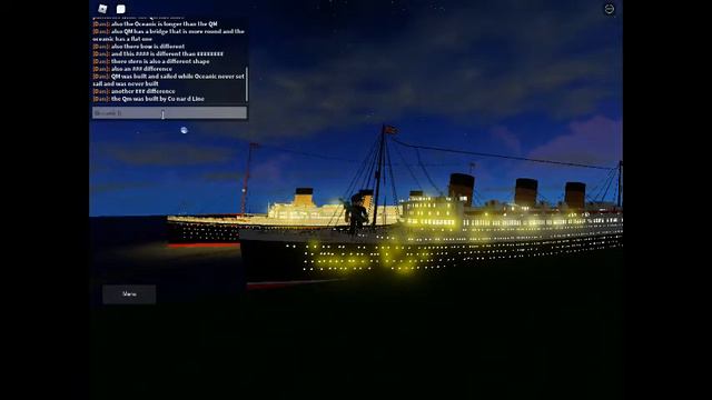 The Differences Of The Oceanic 3 And Queen Mary In Tiny Sailors World! смотреть онлайн