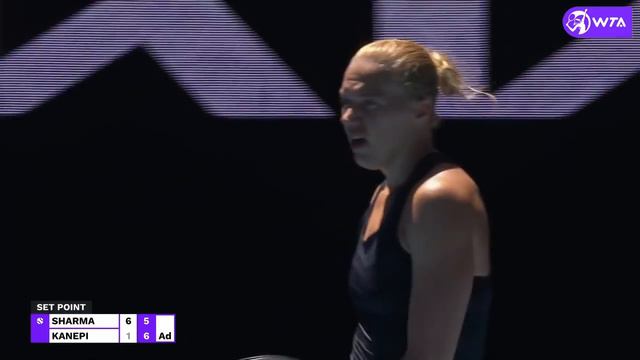 A. Sharma vs. K. Kanepi | 2021 Gippsland Trophy First Round | WTA Highlights смотреть онлайн