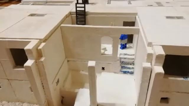 Строительство. Макет дома из гипса.Новая часть / House model build. New part смотреть онлайн