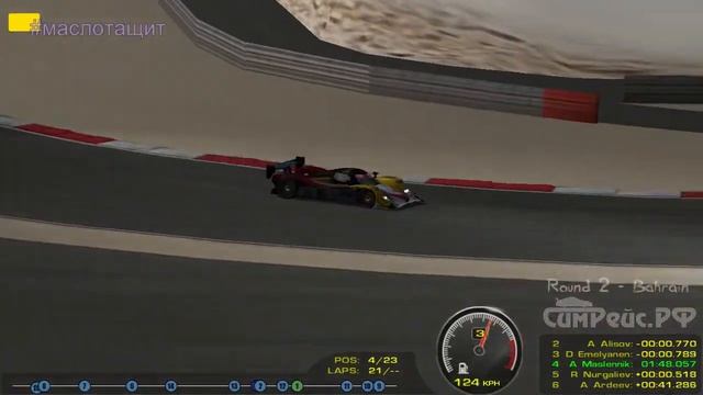 Round 2 - Bahrain - SR VEC 2015 смотреть онлайн