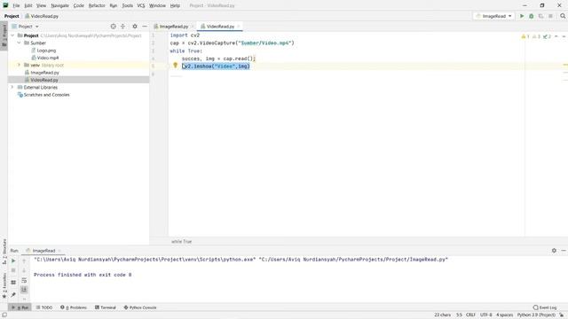 OpenCV - Read Image, Video, and WebCam | Menampilkan gambar, video, dan webcam pada openCV смотреть онлайн
