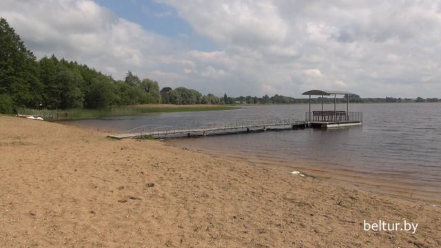 База отдыха Чечели - пляж, Отдых в Беларуси смотреть онлайн