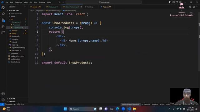 10.How Dynamically Data send to Child component in react js |dynamic data send in react js | react смотреть онлайн