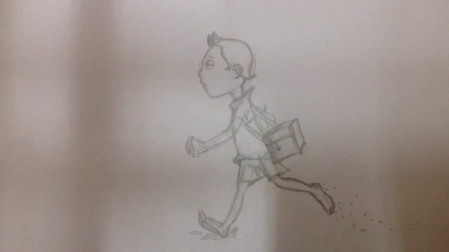 Running boy- animation test смотреть онлайн
