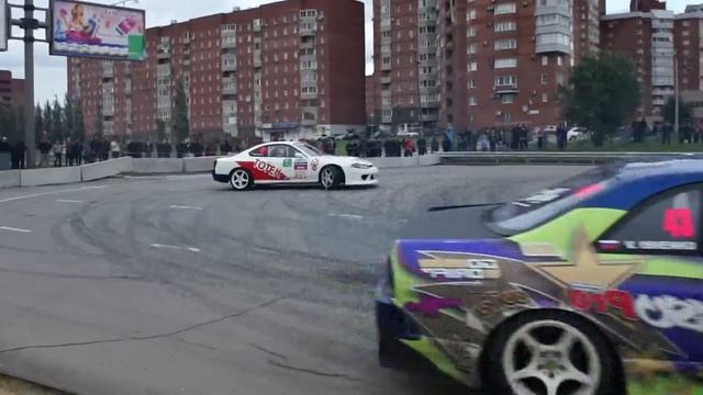 Дрифт в Тольятти на Кубке ЛАДА Гранта (LADA Granta CUP) -1 смотреть онлайн