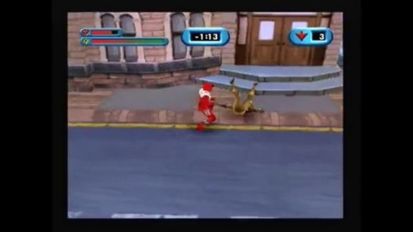 PS1 Game: Power Rangers Time Force - Intro & Gameplay