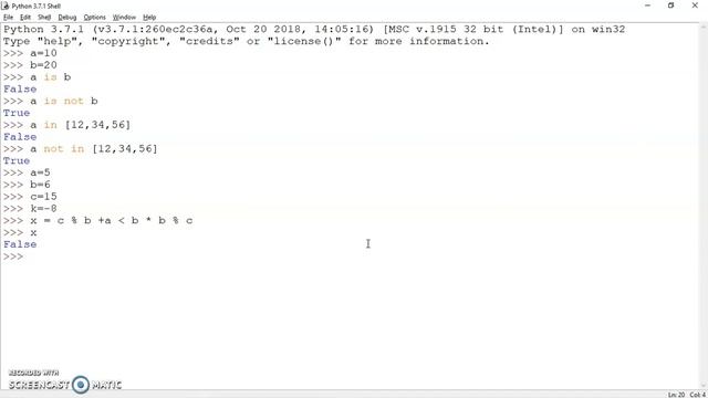 Python Programming 8 Hierarchy of all operators in Python смотреть онлайн