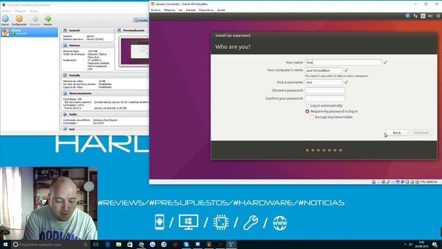 VirtualBox - Como crear una Maquina Virtual e instalar Ubuntu / Linux en ella смотреть онлайн