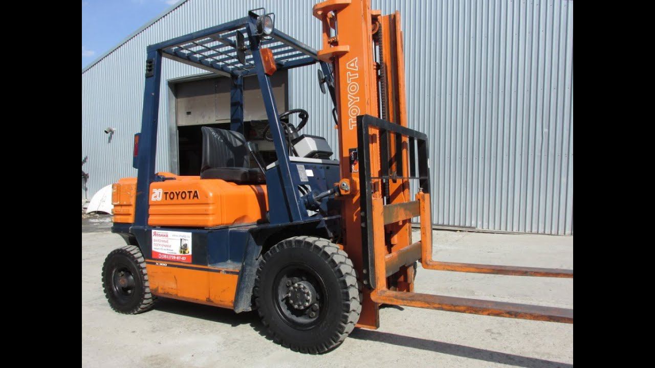 K0293 TOYOTA 5FGL20 из Японии смотреть онлайн