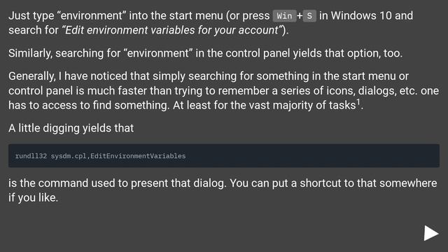 Change environment variables as standard user смотреть онлайн