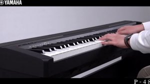 Yamaha 雅马哈electric piano电钢琴p48B功能介绍3：音色选择
