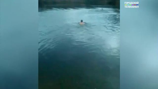 Гость Ярославля устроил заплыв в Петропавловских прудах