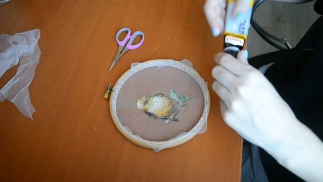 Оформление вышивки в пяльцы! смотреть онлайн