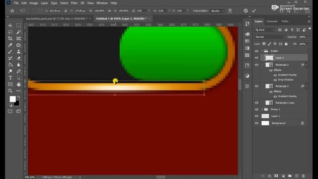 APP UI/UX design for Android/iOS[Photoshop] game tutorial. смотреть онлайн
