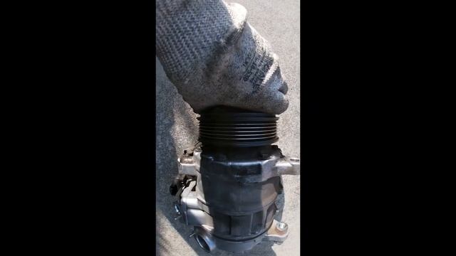 BMW 528i AC Troubleshooting and Compressor Replacement смотреть онлайн