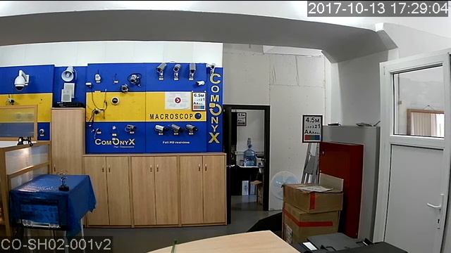 Уличная HD-камера CO-SH02-001v2. Офис день. смотреть онлайн
