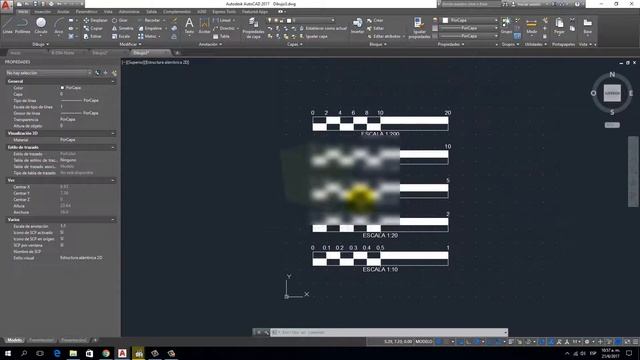 10 Autocad 2017 Bloques Dinamicos Generamos Escala Grafica смотреть онлайн