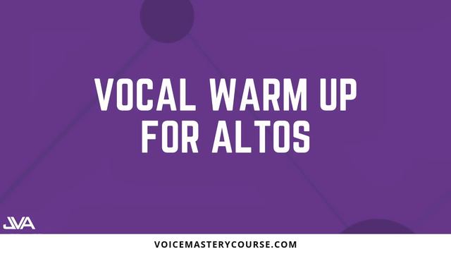 ALTO VOCAL WARM UP смотреть онлайн