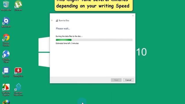 How to burn a CD/DVD in Windows 10 Using Windows Default CD/DVD Burning Program смотреть онлайн