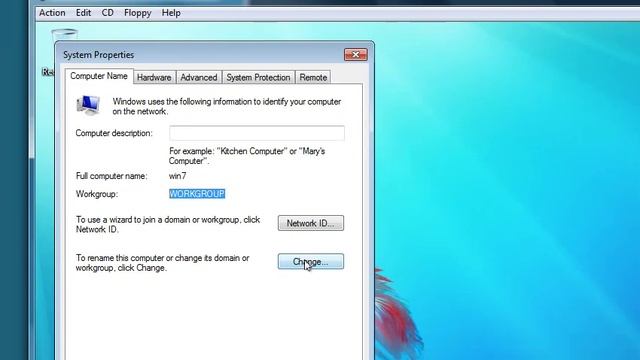 Windows 7: join an Active Directory domain смотреть онлайн