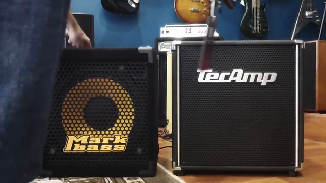 Markbass mini combo 121P Vs TecAmp Puma combo 112 смотреть онлайн