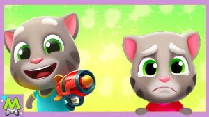 Говорящий Том Взрывной Парк vs Аквабайк Говорящего Тома 3.Вперед в Погоню за Енотами.Кто Круче