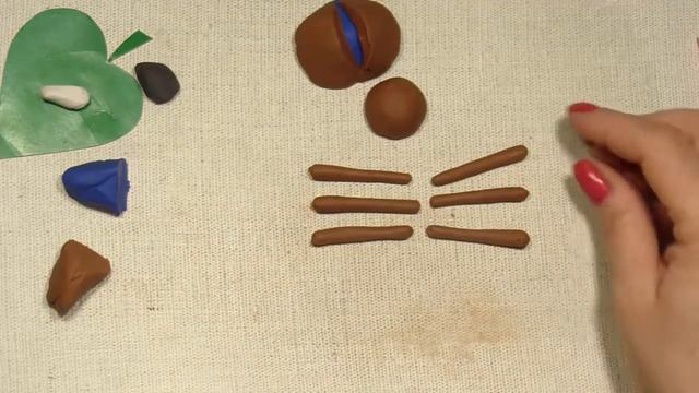 Насекомые из пластилина. Жук. Мастер-класс по лепке из пластилина. смотреть онлайн