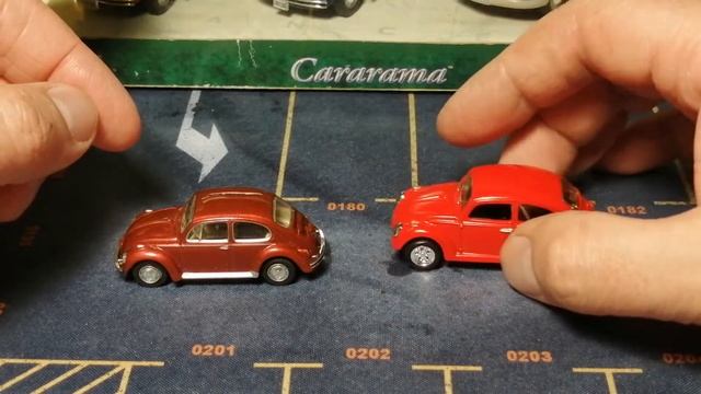 Обзор моделей Cararama VW Bugs & Buses смотреть онлайн